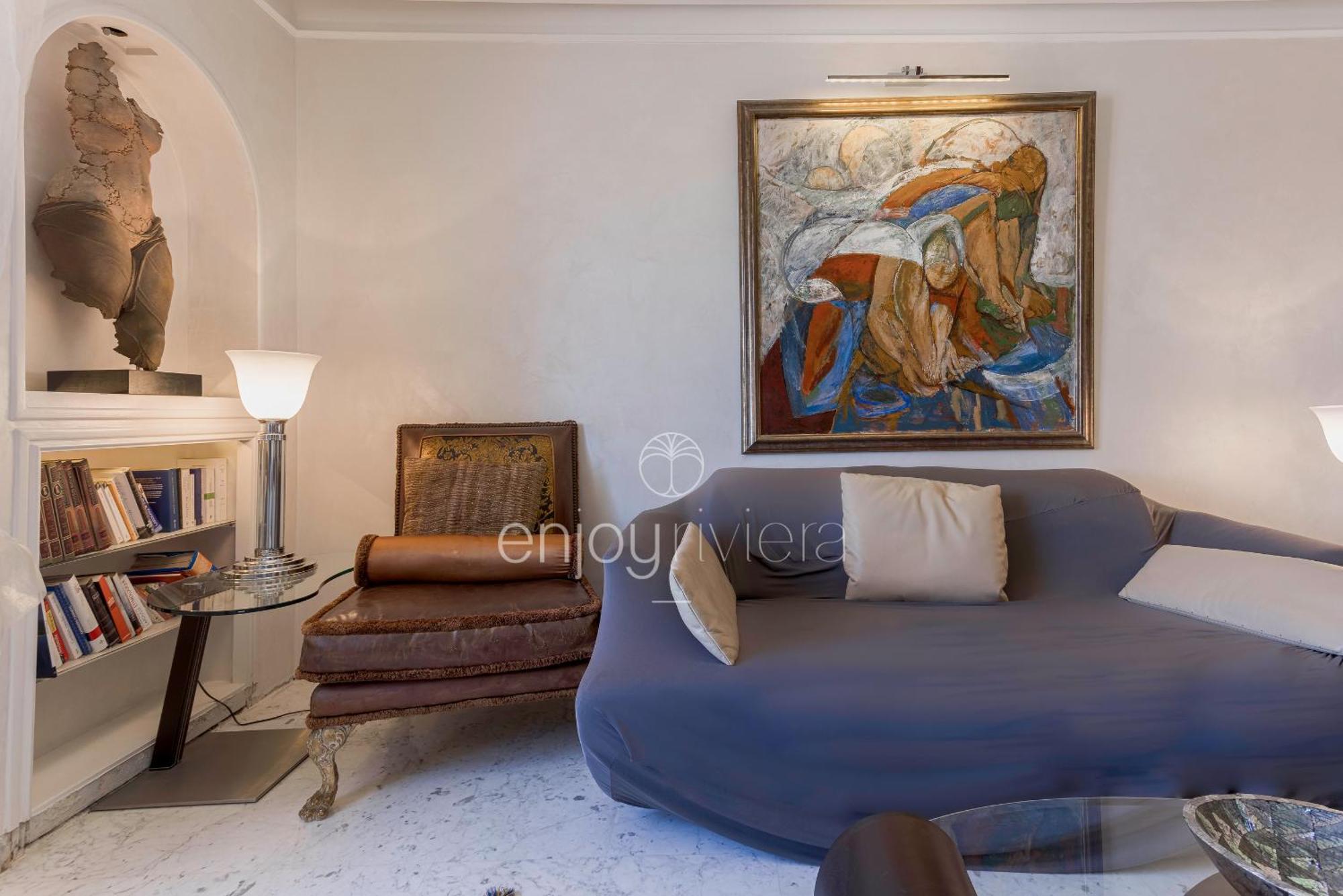 Palais Miramar Suite Art Modern - Derniere Etages Vue Mer - 75M De Confort - En Face Des Plages -Wifi - Clim คานส์ ภายนอก รูปภาพ